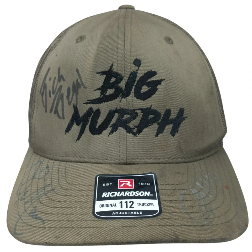 AUTOGRAPHED‎ Big Murph & Rich Regal Signatures on Richardson Cap, pre-owned